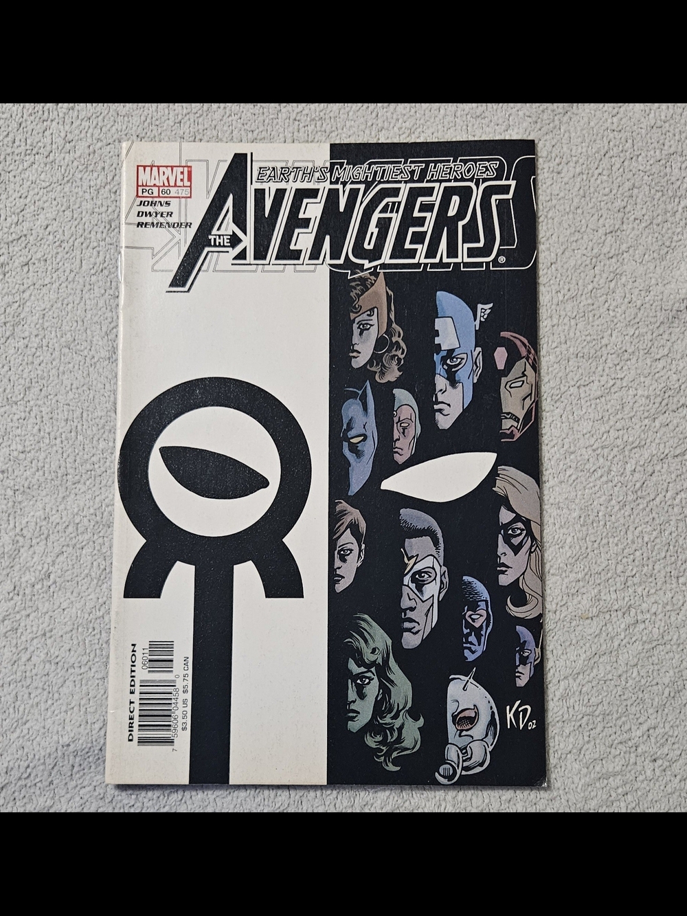 The Avengers #60  Marvel Comics January 2003 NM